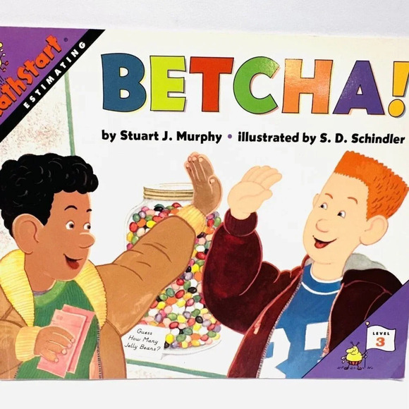 HarperCollins Other - BETCHA! Book MathStart Level 3 Estimating Paperback by Stuart J. Murphy